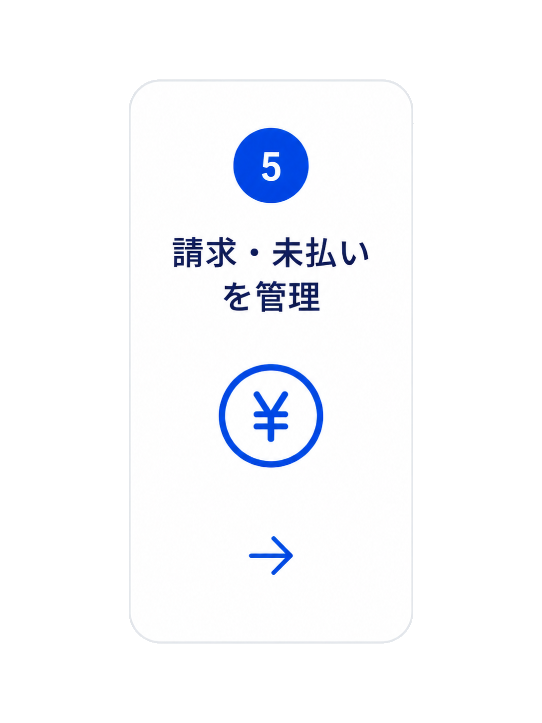 Step5 請求・未払いを管理